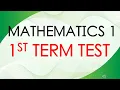 MATH GRADE1 1ST TERM TEST REVIEWER