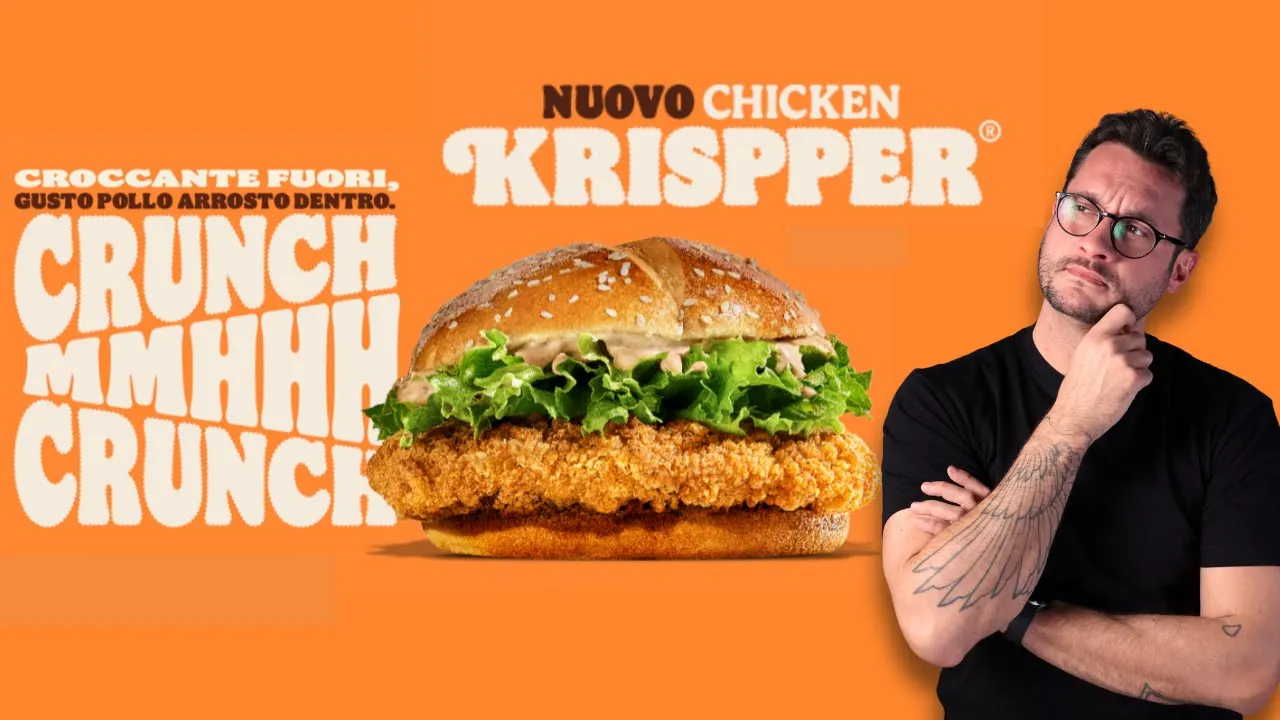 Il nuovo Chicken KRISPPER di Burger King… mi aspettavo MOLTO di più