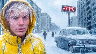 100 Hours In The Coldest City On Earth! (-71°C, -96°F) - Yakutsk, Siberia