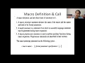 Macro Processing in System Programming