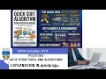 Quick sort- Module 4 KTU 2024 Scheme S3CS PCCST303 DSA