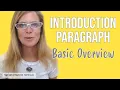 Introduction Paragraph for an Essay Basic Overview
