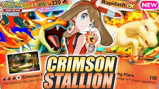 HUGE UPGRADE RAPIDASH MEGA CHARIZARD are Absolutely Fire in New Ranked Season - Pokemon Pocket