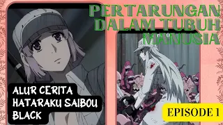 sel darah merah dan semua sel dalam tubuh sedang berjuang keras alur anime hataraku saibou black