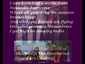 Matthew & The Mandarins - Singapore Cowboy (with lyrics)