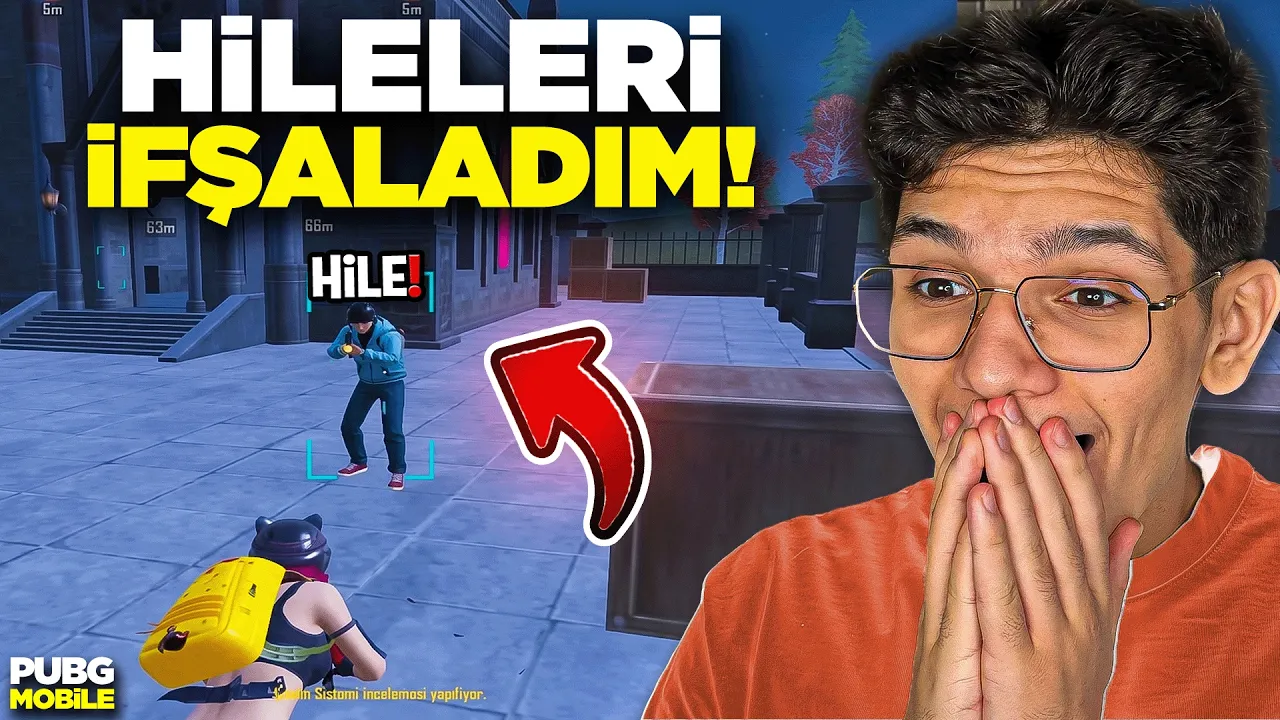 HİLE'LERİ İFŞALADIM! YAYINCI DENK GELDİ - PUBG MOBİLE