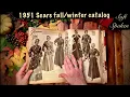 ASMR Vintage Sears Catalog 1951 Soft Spoken Page turning Fall-Winter - talking tomorrow