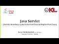 EP0008 Create Java Servlet using Servlet Interface GenericServlet Class HttpServlet Class
