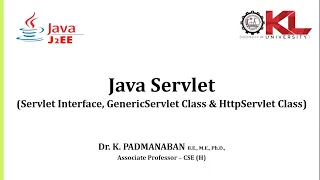 EP0008 Create Java Servlet using Servlet Interface GenericServlet Class HttpServlet Class