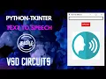 TEXT TO SPEECH PYTHON TAMIL