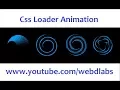 Blooming Flower CSS Loader animation webdlabs