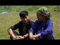 Crispy Fried Pork Heads – Giant Pan Cooking with Grandma – Traditional Wood-Fired Cooking