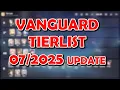 Azur Lane Vanguard Tier List Update July 2025 PR8