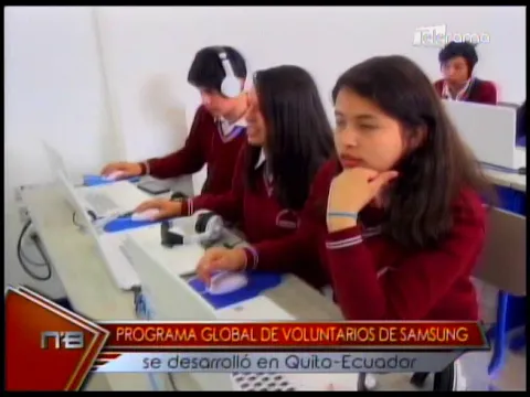 Programa Global de voluntarios de Samsung se desarrolló en Quito Ecuador