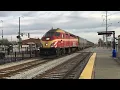 Metra Rock Island Heritage Unit leads Metra Rock Island Train 403 past Longwood