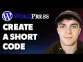 How to Create a Shortcode in Wordpress Full 2025 Guide