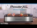PowerXL Smokeless Grill Grill Your Favorite Foods Indoors TV Informercial