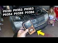 HOW TO FIX CODE P0351 P0352 P0353 P0354 P0355 P0356 IGNITION COIL LINCOLN MKX MKS MKZ MKT NAVIGATOR