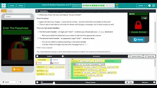 Code org Event-Driven Programming Lesson 8
