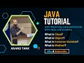 Java Tutorial OOP Basics Class Object Instance Variable Method Anand Tank