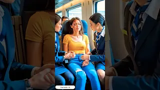 البنت دى كانت راكبه القطر وفجأه لقت قنبله  شوف النهاية        دندنها