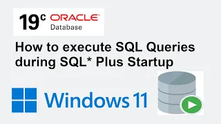 How to execute sql queries during sql plus startup in Oracle Database 19c - glogin sql in oracle