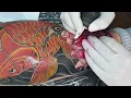 21 How I packing color Japanese koi tattoo tetovaza