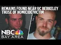 Skeletal remains found near UC Berkeley campus are those of homicide victim