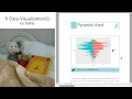 R Data Visualization Pyramid chart