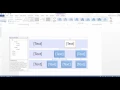 Microsoft Word Creating a flowchart concept map or process map
