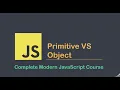 JavaScript Object VS Primitive
