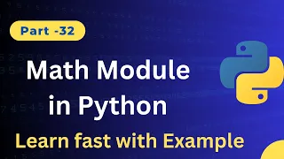Mastering Math in Python Programming Complete Guide with Examples
