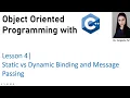 C Lesson4 Static and Dynamic binding and message passing Hindi