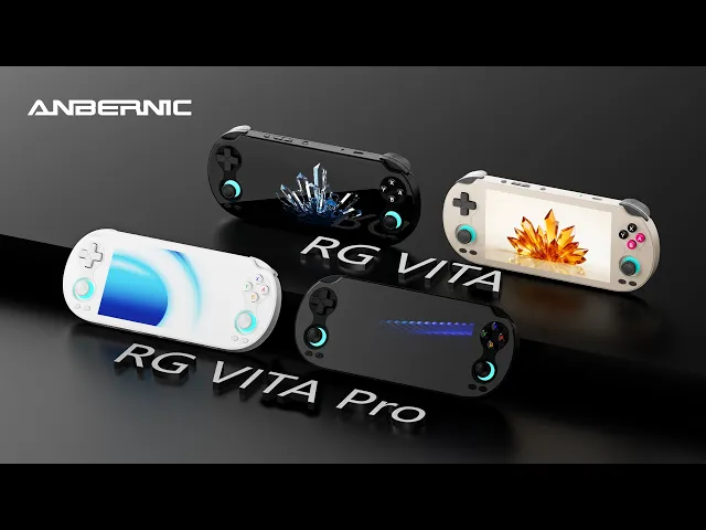 First Look: ANBERNIC RG VITA &amp; RG VITA Pro Make Their Debut!