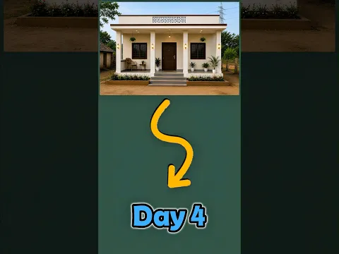 Garib parivar ke liye ghar banane ka Day 4…#help #humanity #shorts