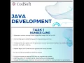 Java Number Guessing Game Codsoft Java Internship Task 1 Complete Walkthrough Code Explanation