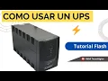 How to use a UPS and the difference from a power bank