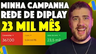 Copie minha campanha lucrativa na REDE DE DISPLAY Google Ads