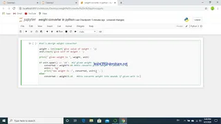 python-how to build a weight converter in python Easy-Teach