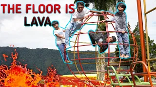 Download THE FLOOR IS LAVA / AWAS LANTAINYA ADALAH LAHAR! Drama Parodi | Mikael TubeHD MP3