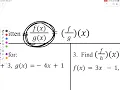 Algebra 2 Unit 4 Lesson 2 Multiplying Dividing and Evaluating Functions Notes