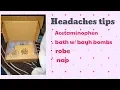 My bath bomb routine for headaches while pregnant with baby