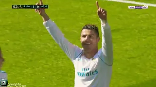 مباراة ريال مدريد ضد اتليتيكو مدريد 1 1 2017 2018 جودة عالية بتعليق حفيظ دراجي 