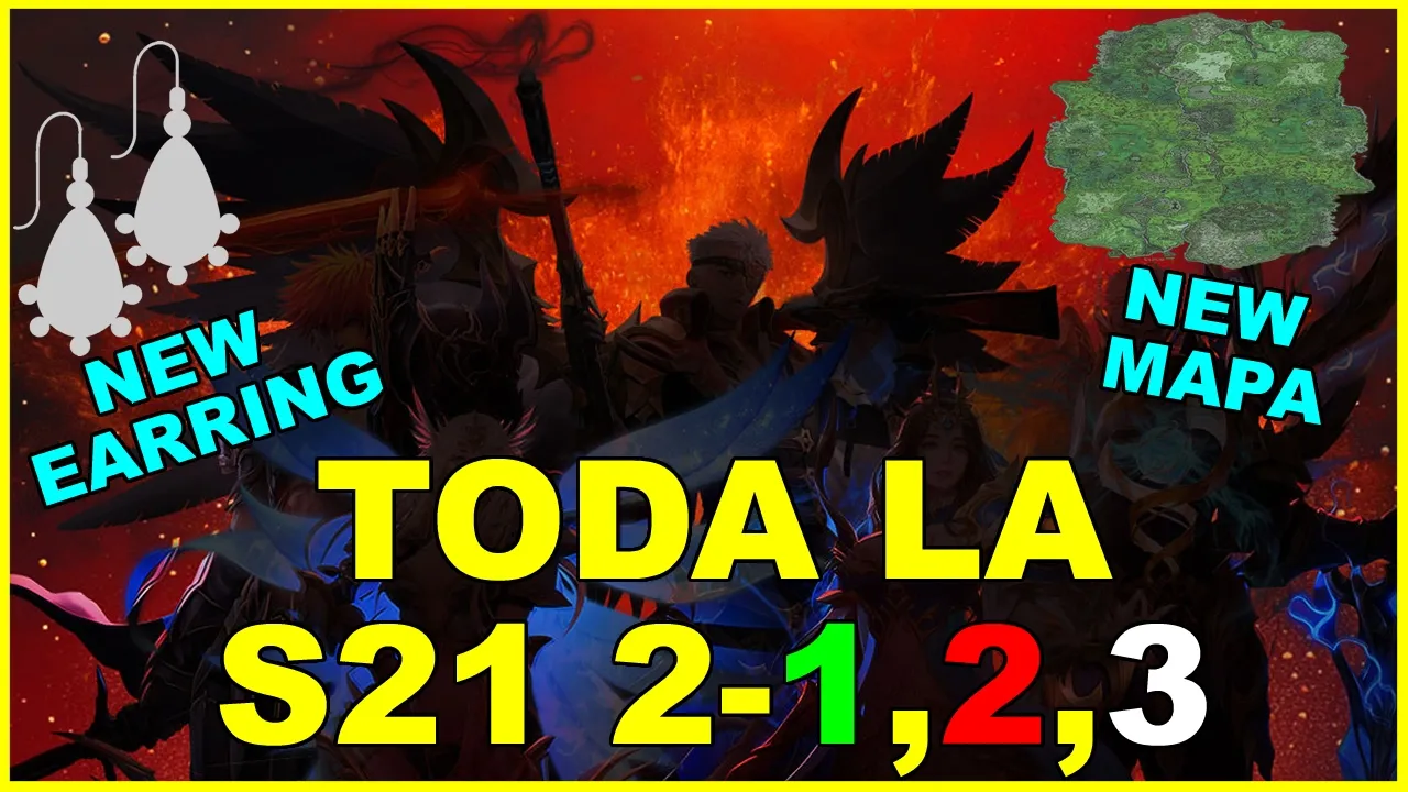 (Informativo) Toda la info de la Season 21 2-1, 2, 3 [Lv. Max 1800] #muonline #muonlinepc #mmorpg