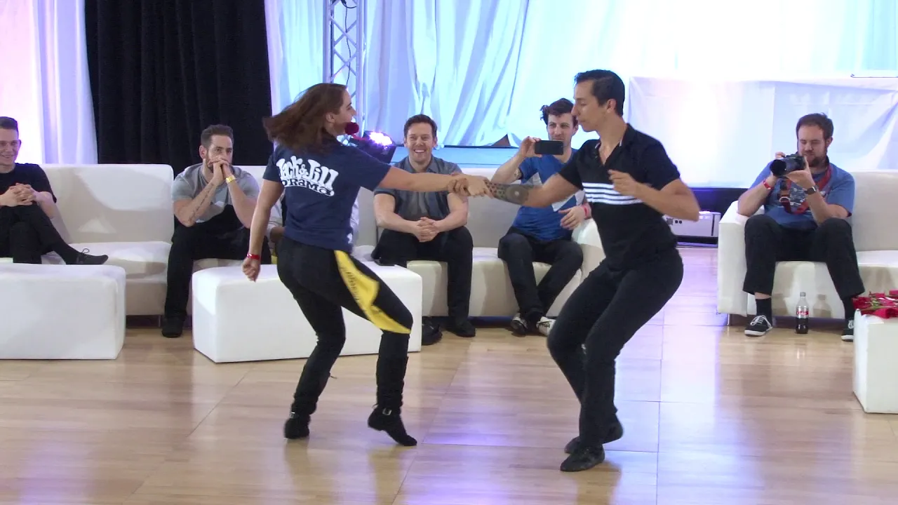 Jack & Jill O'Rama 2018 Champions Jack & Jill 5th Place - Hugo Miguez & Tara Trafzer - WCS Dance