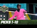 Picks 1-10 Jaguars TRADE UP For Travis Hunter 2025 NFL Draft