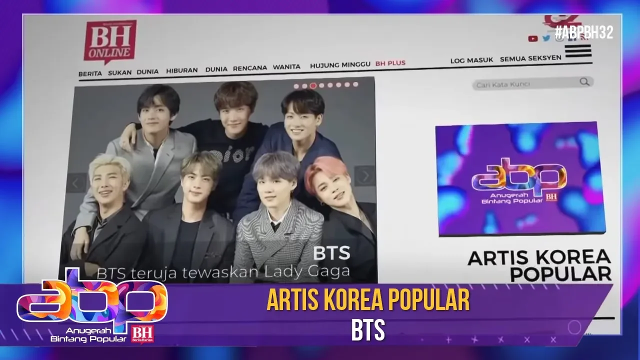 BTS - Artis Korea Popular | #ABPBH32