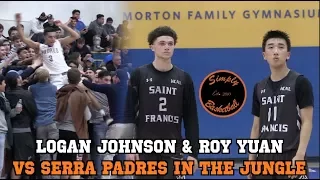 Roy Yuan is the Best Shooter in the WCAL St Francis vs Serra Full Highlights Ft Logan Johnson