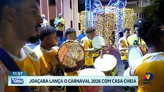 Lançamento do Carnaval 2026 em Joaçaba movimenta cultura e turismo local
