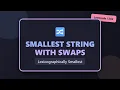 Smallest String With Swaps - LeetCode 1202